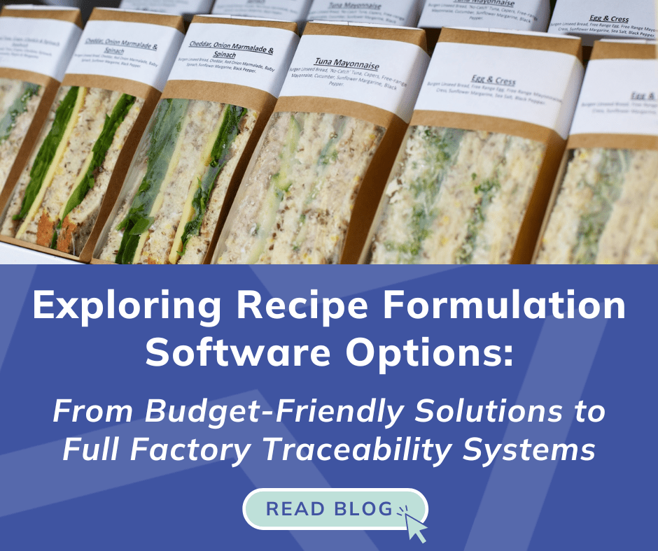 Exploring Recipe Formulation Software Options: From Budget-Friendly Solutions to Full Factory Traceability Systems