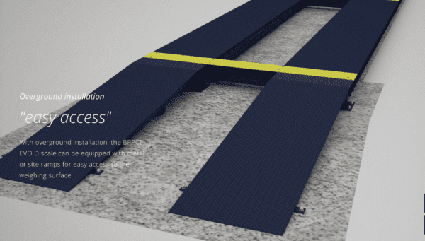 Giropes modular weighbridge manufactured in Spain