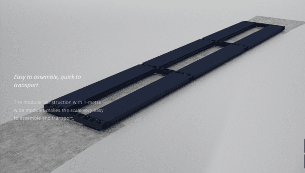 Giropes modular weighbridge manufactured in Spain