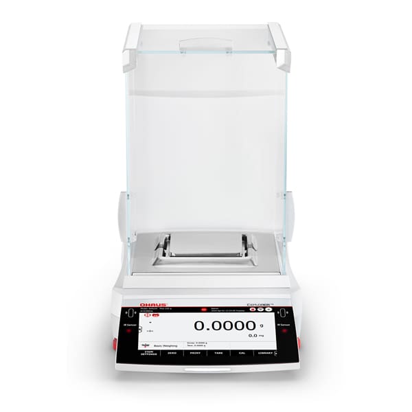 Ohaus Explorer EXR series of analytical balances for precision weighing