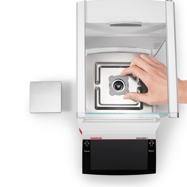 Ohaus Explorer EXR series of analytical balances for precision weighing